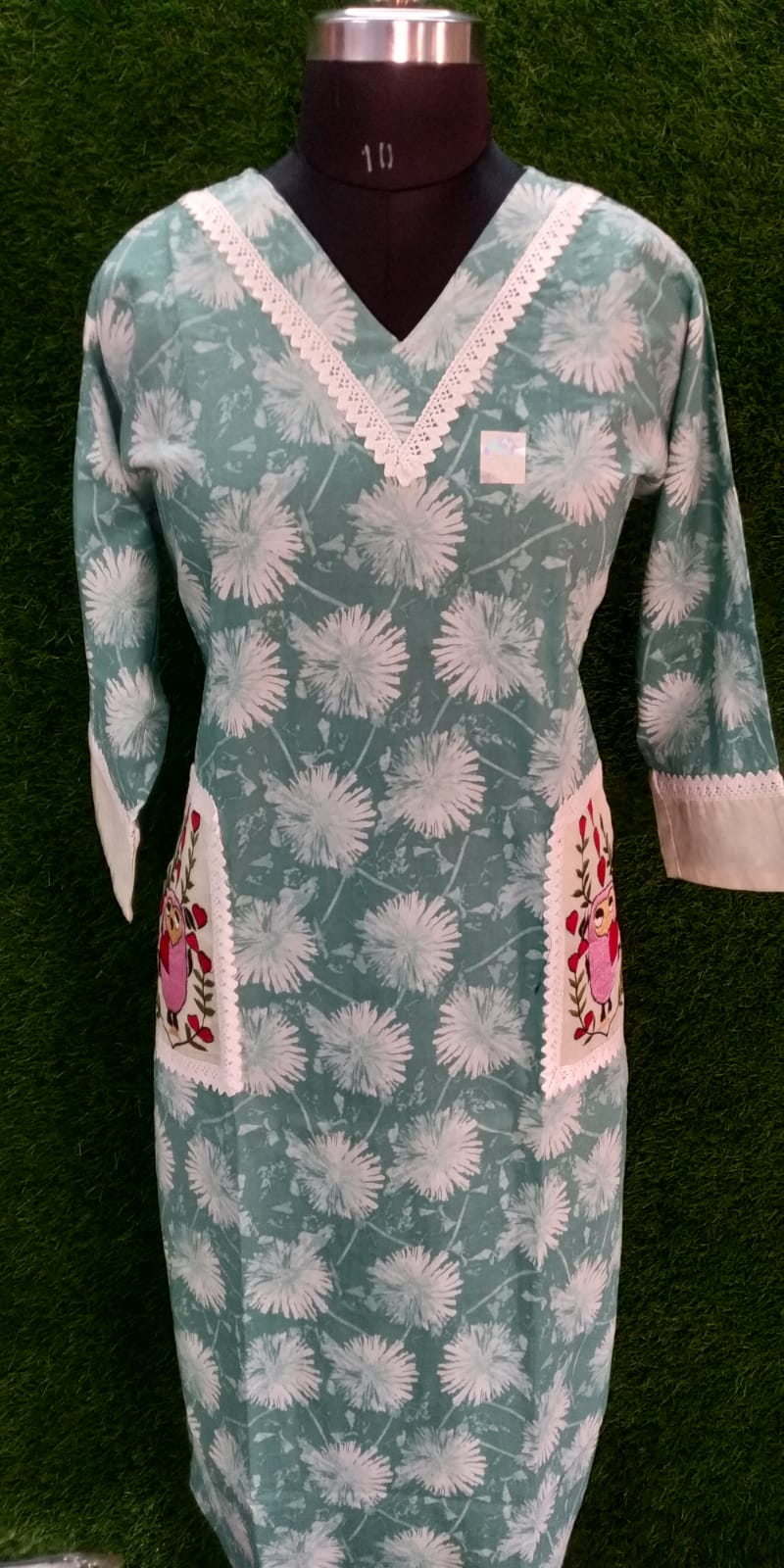 Boutique Cotton Side-Cut Kurti