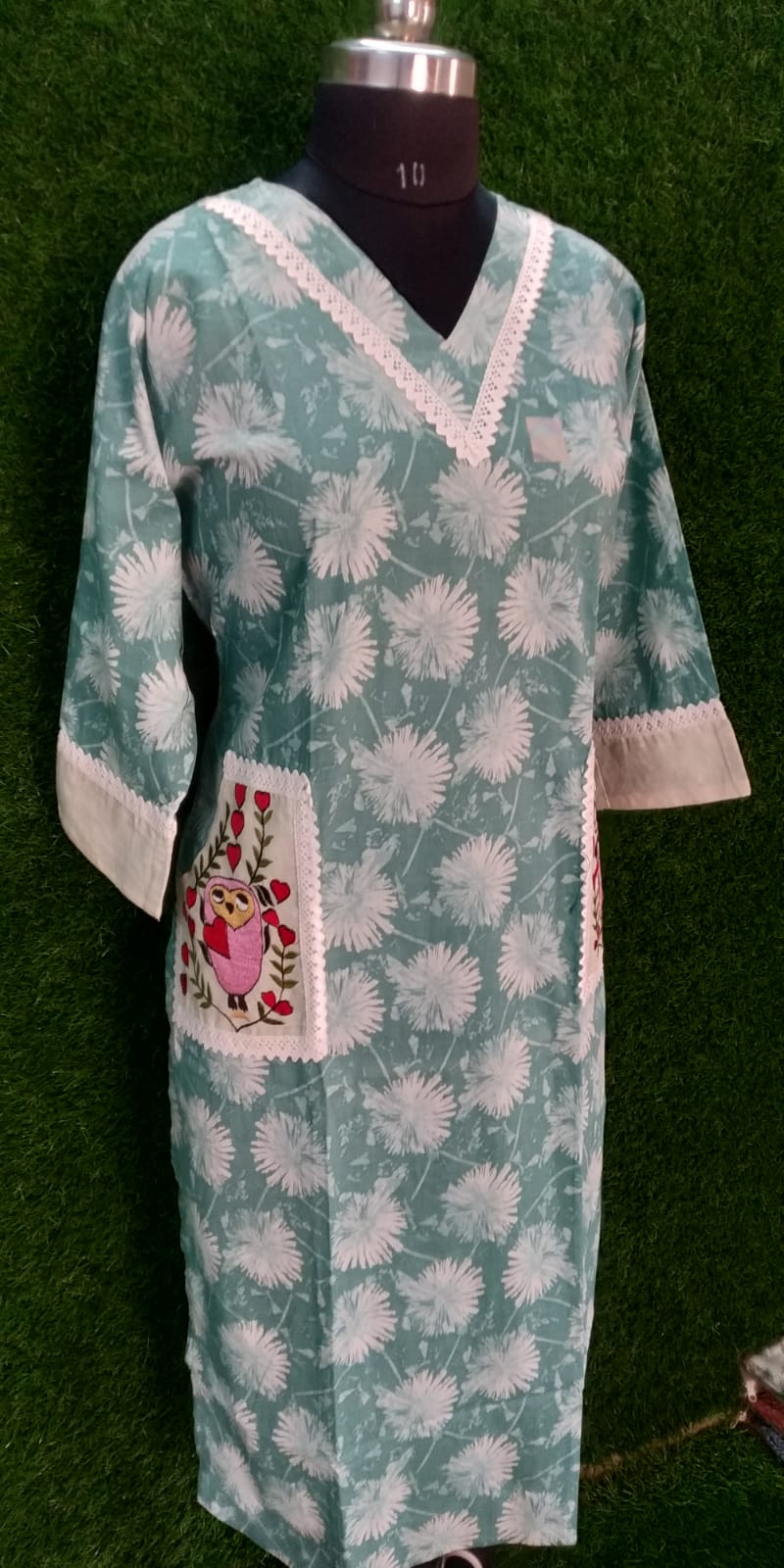 Boutique Cotton Side-Cut Kurti